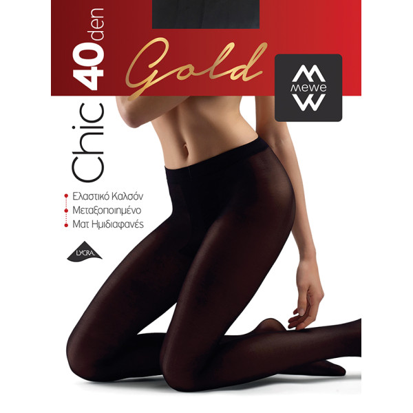 ME WE  ΚΑΛΣΟΝ 40 DEN LYCRA GOLD ΕΛΑΣΤΙΚΟ ΜΟΝΟΚΟΜΑΤΟ ΠΡΟΪΟΝΤΑ