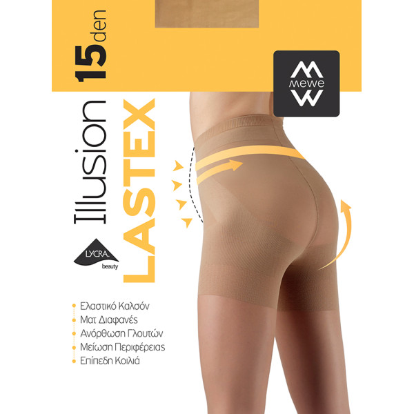 ΜΕ WE ΚΑΛΣΟΝ ME ΛΑΣΤΕΞ 15 DEN LYCRA ILLUSION  ΠΡΟΪΟΝΤΑ