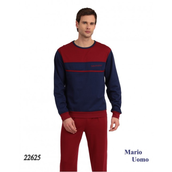 ΠΥΖΑΜΑ ΑΝΔΡΙΚΗ LYDIA CREATIONS MARIO UOMO ΒΑΜΒΑΚΕΡΗ ΙΝΤΕΡΛΟΚ  22625 ΠΡΟΪΟΝΤΑ