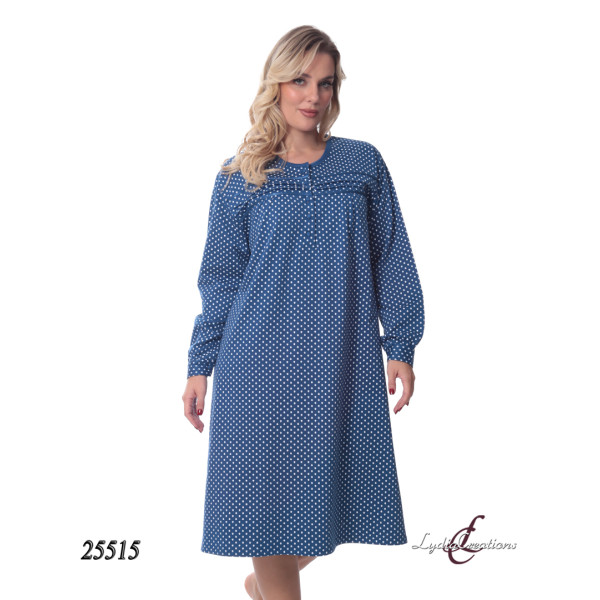 LYDIA CREATIONS COTTON NIGHTGOWN ΠΡΟΪΟΝΤΑ
