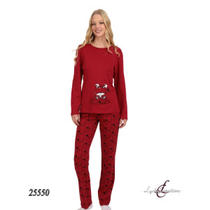 LYDIA CREATIONS  ΠΥΖΑΜΑ  ΒΑΜΒΑΚΕΡΗ 25550 ΚΟΚΚΙΝΗ LYDIA CREATIONS  ΠΥΖΑΜΑ  ΒΑΜΒΑΚΕΡΗ 25550 ΚΟΚΚΙΝΗ ΠΡΟΪΟΝΤΑ