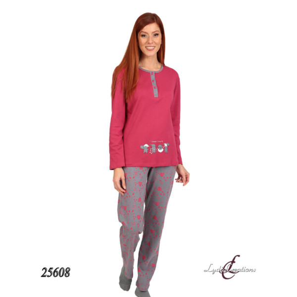 LYDIA CREATIONS PYJAMAS COTTON 100% ΠΡΟΪΟΝΤΑ
