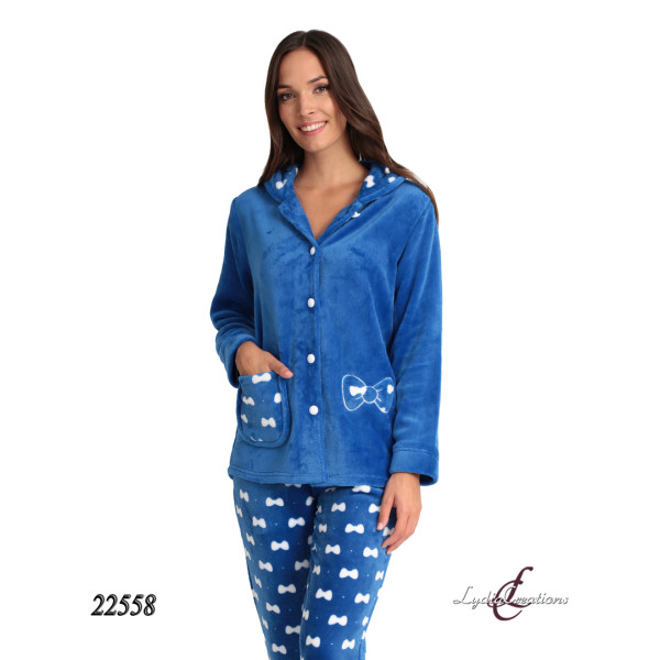 LYDIA CREATIONS ΦΛΙΣ  ΠΥΖΑΜΑ 22558 ΜΠΛΕ lyd ΖΑΚΕΤΑ ΠΡΟΪΟΝΤΑ