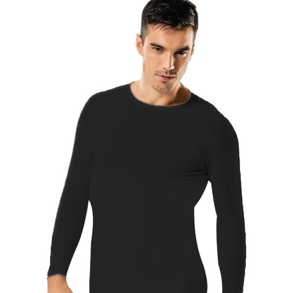 NAMALDI THERMAL LONGSLEEVE  SHIRT BLACK MEN  ΠΡΟΪΟΝΤΑ